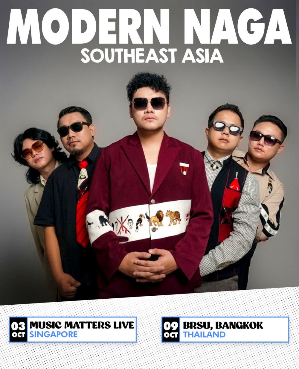 The Gluttones will be performing at Music Matters Live in Singapore on October 3.